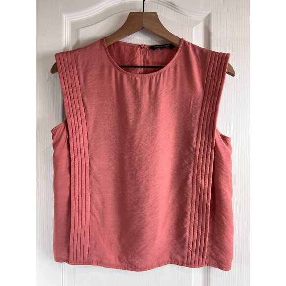Strut & Bolt Women's Side Panels Top Dusty Rose Rayon Nylon Size S - Picture 1 of 10